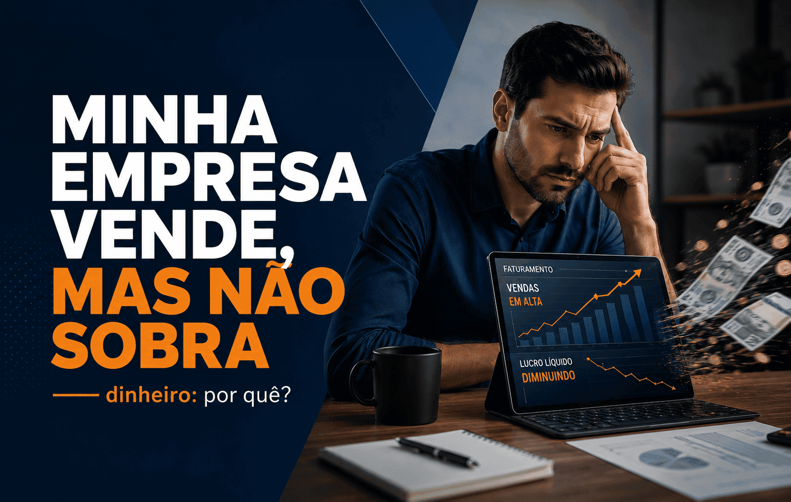 Minha empresa vende, mas não sobra dinheiro: por quê?