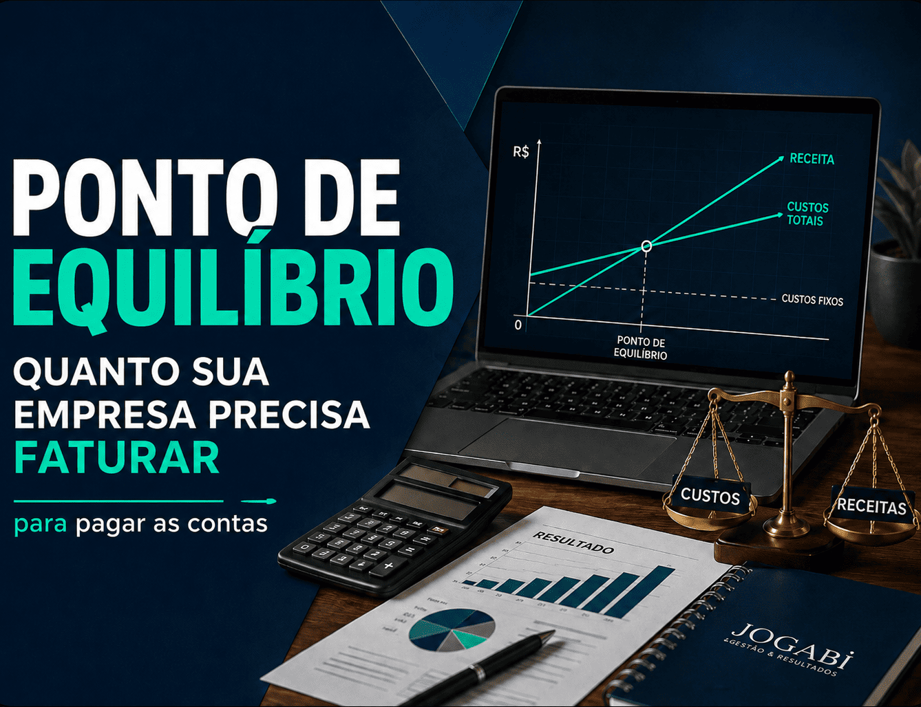Ponto de equilíbrio financeiro: quanto sua empresa precisa faturar para pagar as contas